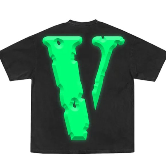 YoungBoy NBA x Vlone Cross Roads Tee (L) - Picture 1 of 4